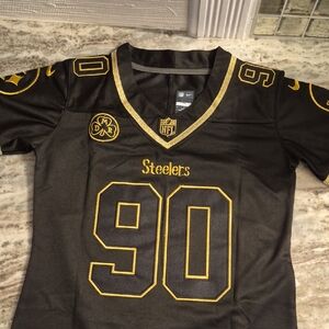 NFL Youth Small Steelers Jersey - Black and Gold
